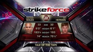 Ronaldo Jacare Souza vs Ed Herman – Strikeforce