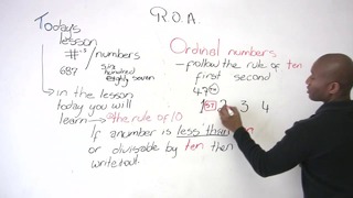 Numbers in English Writing