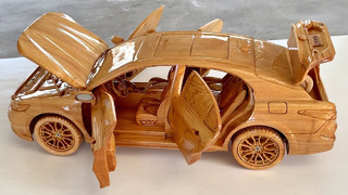 Wood Carving – 2023 TOYOTA CAMRY – Woodworking Art #88