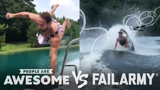 Wake Surfing Wipeouts & More | People Are Awesome Vs. FailArmy