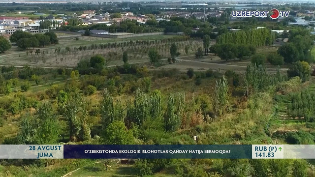 O’zbekistonda ekologik islohotlar qanday natija bermoqda