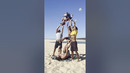 Team Attempts Amazing Acrobatic Trick
