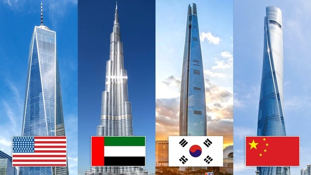 Это самые высокие здания в мире