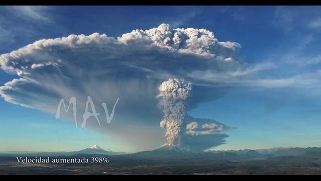 Erupción Volcan Calbuco Abril 2015 – Ultra HD 4K – Dji INSPIRE 1