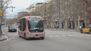 Беспилотный автобус с пассажирами проехал по Барселоне