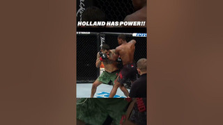 Kevin Holland Has HUGE Striking Power