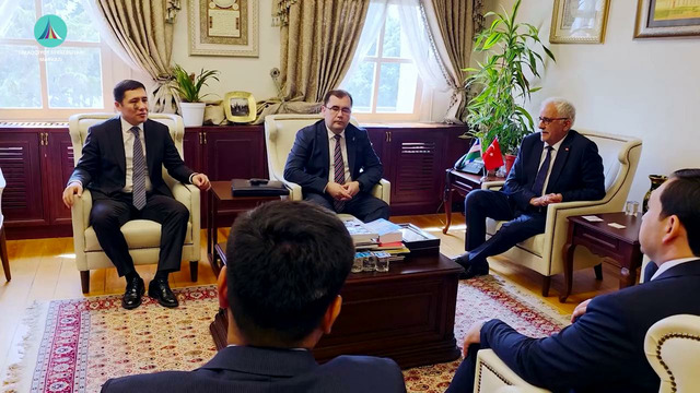 Istanbul Sabahattin Zaim universiteti rahbariyati bilan uchrashuv