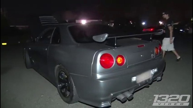 Уличные гонки – Nissan Skyline VS GT-R