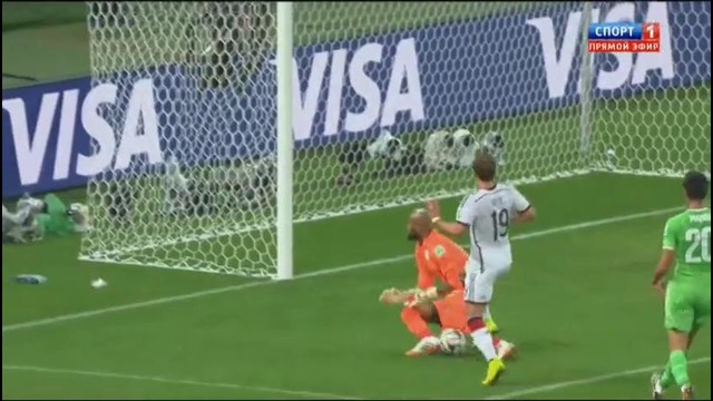 Германия 2:1 Алжир | Чемпионат мира 2014 (30.06.2014)