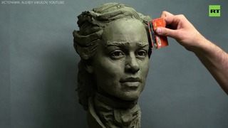 Российский скульптор создаёт из глины бюсты персонажей «Игры престолов»