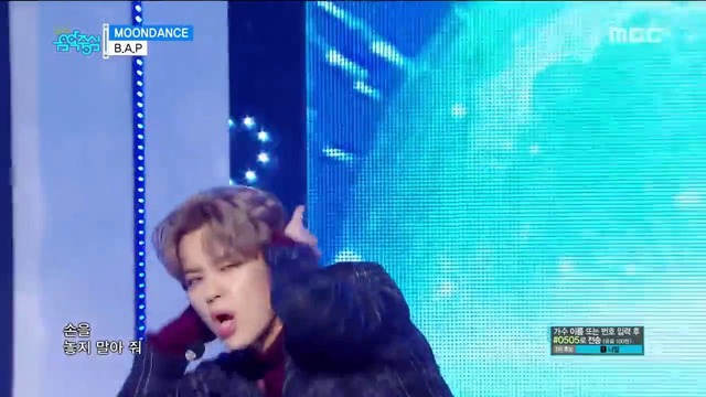 B.A.P – MOONDANCE, Show Music Core 20171216