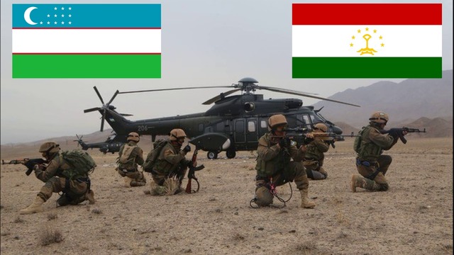 Военные Узбекистана и Таджикистана провели первые совместные учения в Согде