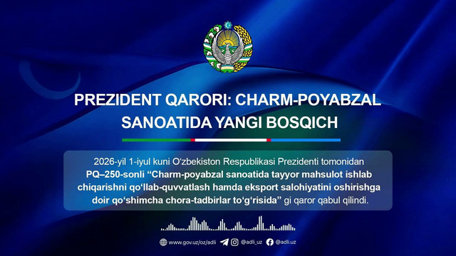 PQ–250-son qarori mazmun-mohiyati yuzasidan o‘tkazilgan audiopodkast