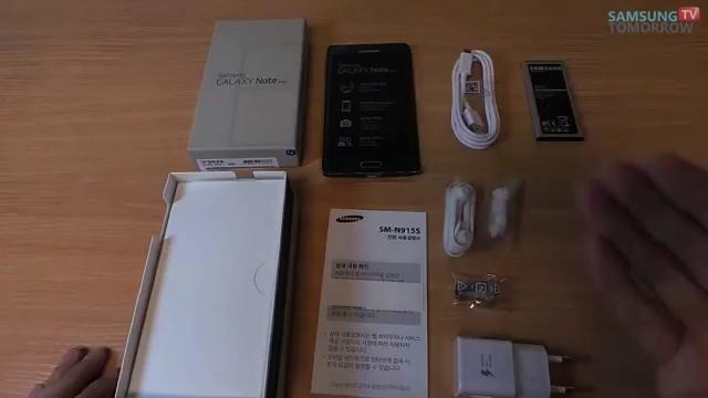 Samsung Galaxy Note Edge Unboxing