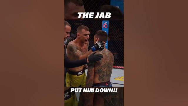 THIS JAB Put Him DOWN!! #ufc #mma #shorts