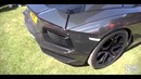 Lamborghini Aventador Flames at Wilton 2014