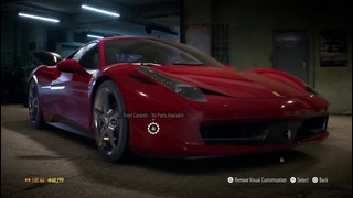 Need for Speed™ Ferrari 458 Italia Build