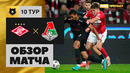 Спартак – Локомотив | Российская Премьер-лига 2022/23 | 10-й тур | Обзор матча