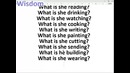 Present continious questions