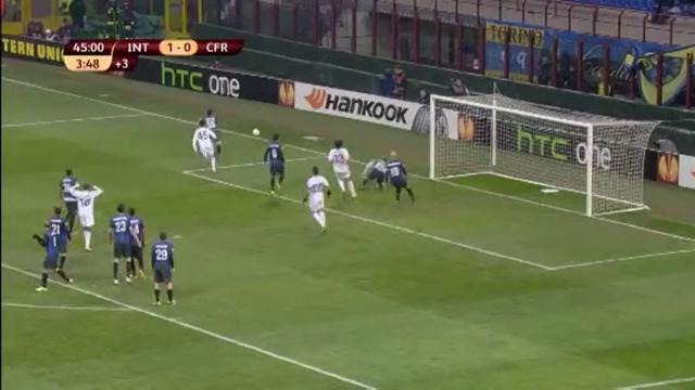 Интер – ЧФР Клуж – 2:0