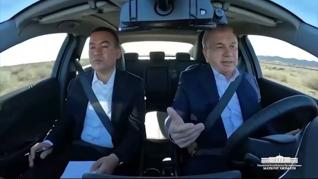 Президент Сурхондарё йўлларида ўзи автомобиль ҳайдаб кўришга қарор қилди