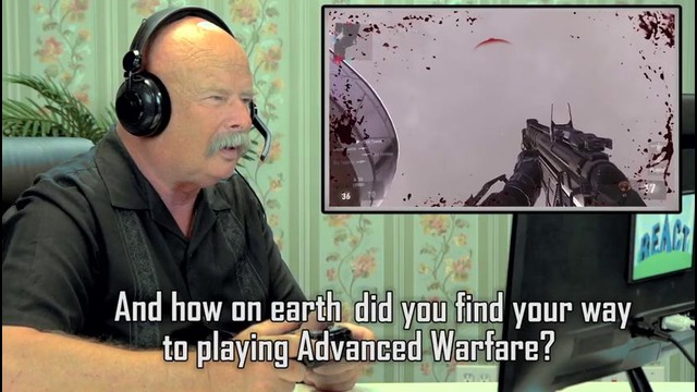 CALL OF DUTY- Advanced Warfare (Elders React- Gaming)
