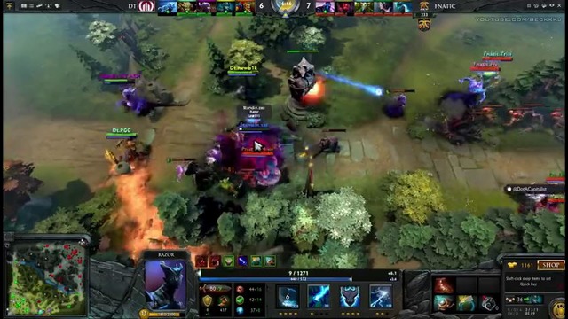 Fnatic vs DT168 Teamwipe – D2CL S3
