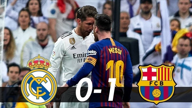 (Full Match) Реал Мадрид – Барселона | Испанская Примера 2018/19 | 26-й тур