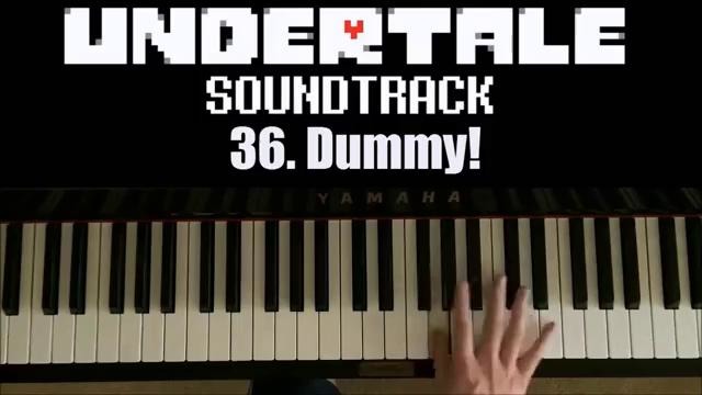 Undertale OST – 36. Dummy! (Advanced Piano Cover)