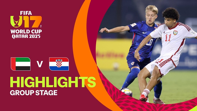 ОАЭ – Хорватия | Чемпионат Мира U17 2025 Qatar | 2-й тур | Обзор матча