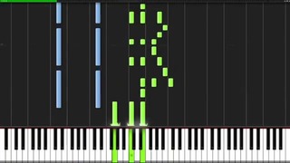 Star Wars Medley [Piano Tutorial] (Synthesia)