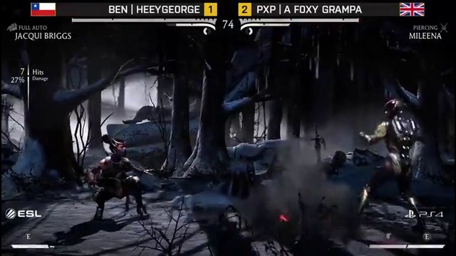 Mortal Kombat X: Winner Bracket: A Foxy Grampa vs HeeyGeorge – ESL Pro League S3