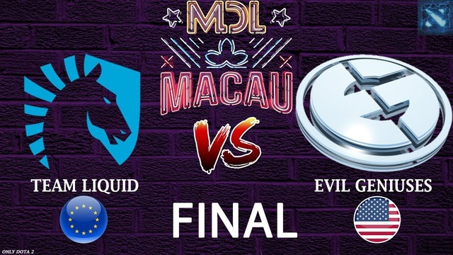 GRAND FINAL Liquid vs Evil Geniuses #2, MDL Macau 2019, bo5 24.02.2019