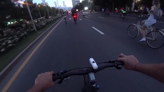 Алматы, ночная велопокатушка