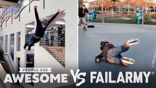 Big Roller Skate Jumps & More Wins Vs. Fails | PAA Vs. FailArmy