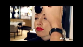 Весенний макияж от Chanel: акцент на брови и губы