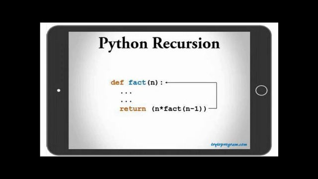 Python. Recursive funksiyalar