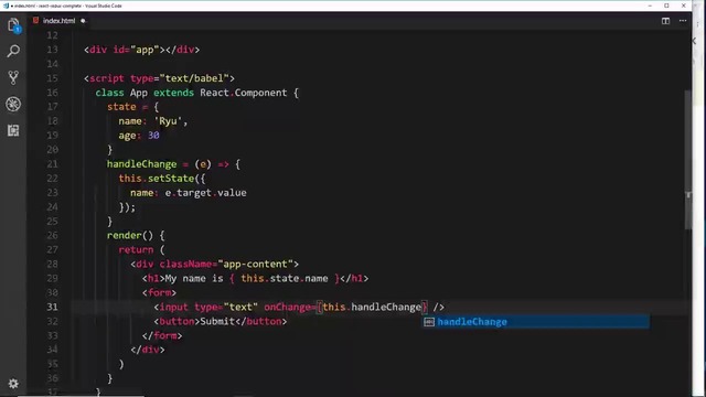 Complete React Tutorial (& Redux) #9 – Intro to Forms – YouTube