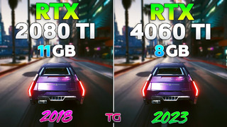 RTX 2080 Ti vs RTX 4060 Ti – Test in 10 Games