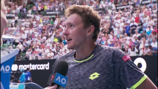 Denis Istomin defeats Novak Djokovic (2R) – Australian Open 2017