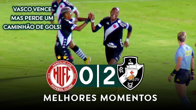 Hercílio Luz 0 x 2 Vasco – Gols & Melhores Momentos | Copinha 2023