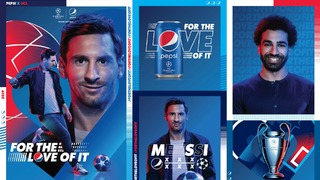 Новая реклама Pepsi с Месси и Салахом