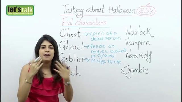 Halloween – English Lesson ( ESL )