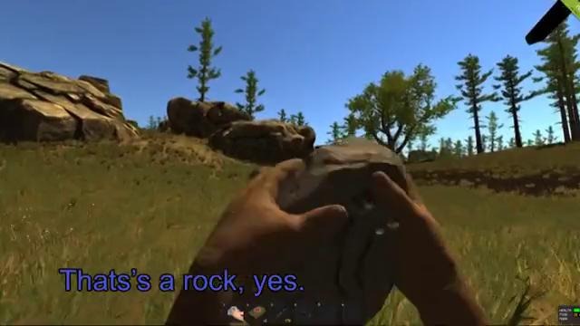 Slender в игре Rust