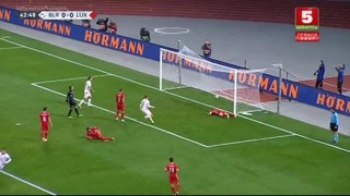 (HD) Беларусь – Люксембург | Лига наций УЕФА 2018 | 3-й тур