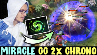 Miracle gg double chronosphere — epic game vs farmed spectre