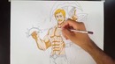 Drawing ESCANOR From Nanatsu no Taizai