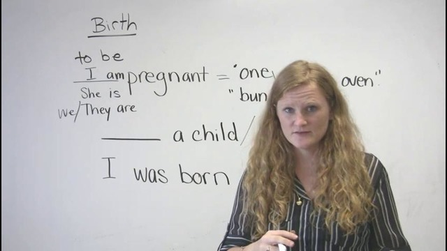 English Vocabulary – Birth & Growing Up