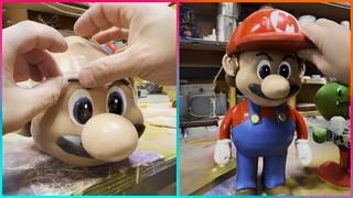 Amazing Nintendo Characters Crafted Entirely from Wood | by @CHiPa-Youtube