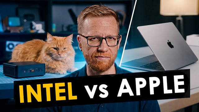 Дворовый КОТ от Intel VS MacBook Neo